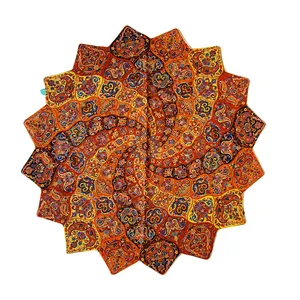 رومیزی ترمه حسینی مدل آبادیس