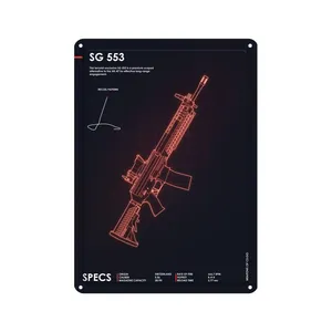 دیوارکوب مدل تفنگ کانتر کد s 1082 