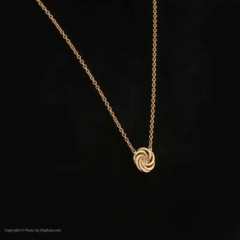 گردنبند طلا 18 عیار زنانه پرسته مدل WN1010