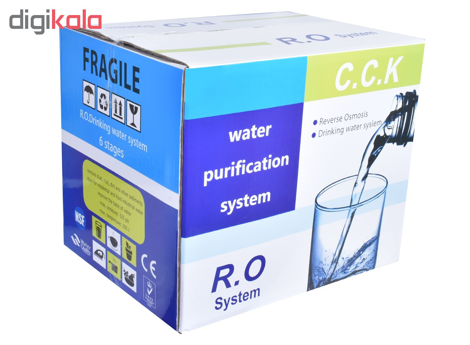 دستگاه تصفیه آب سی سی کا مدل RO8_ORP
