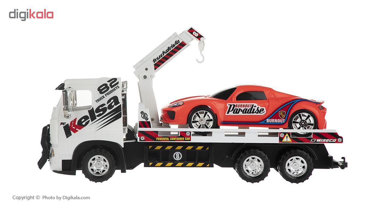 جرثقیل اسباب بازی دورج توی مدل Tow Truck مجموعه 2 عددی -  - 3