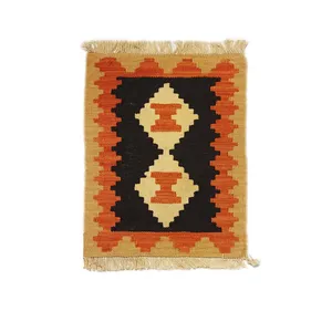 گلیم دستبافت مدل پادری طرح قشقایی کد 60405