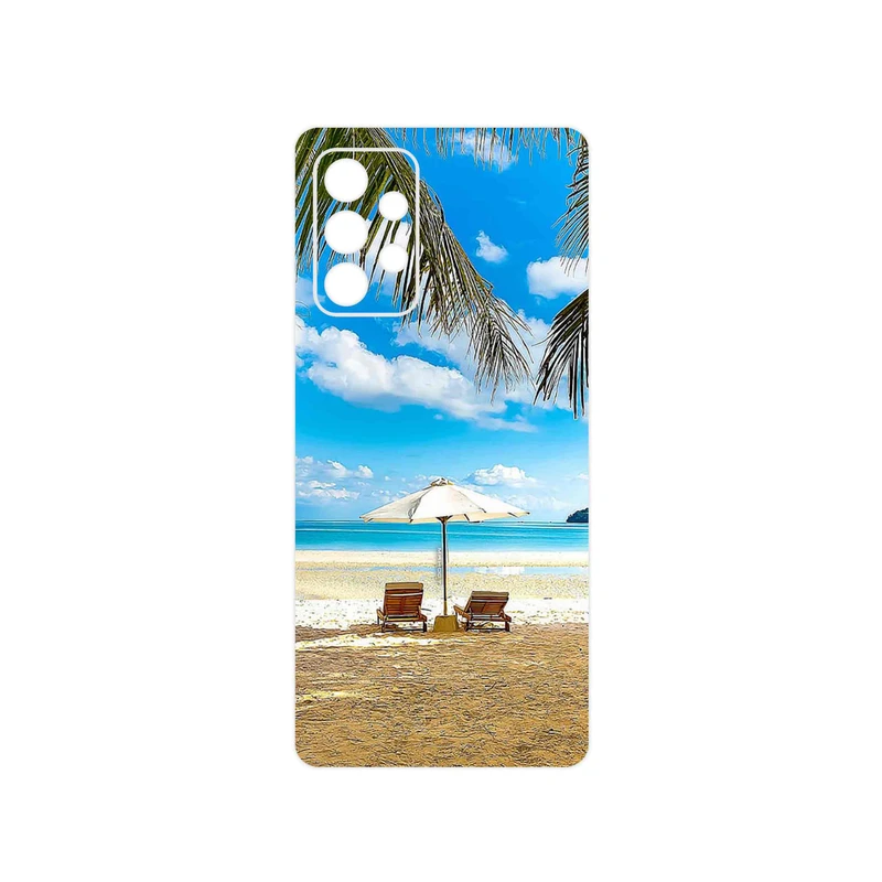 برچسب پوششی ماهوت مدل Beach مناسب برای گوشی موبایل سامسونگ Galaxy A52s 5G