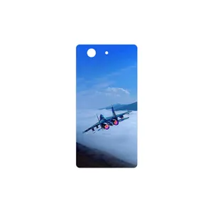MAHOOT Fighter plane Su27 Cover Sticker for Sony Xperia Z3 Compact