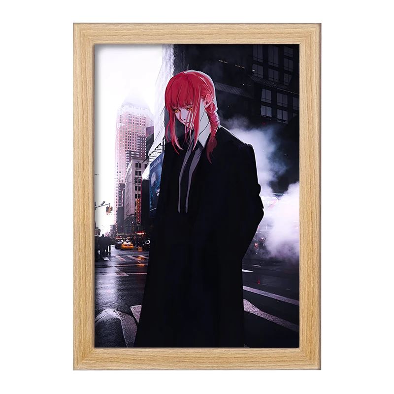 تابلو خندالو مدل انیمه مرد اره ای کد F9059