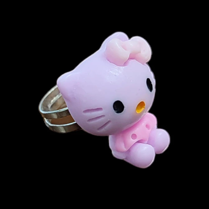 انگشتر دخترانه مدل هلو کیتی