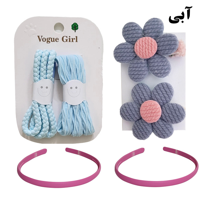 ست کش و گیره و تل مو زنانه 3