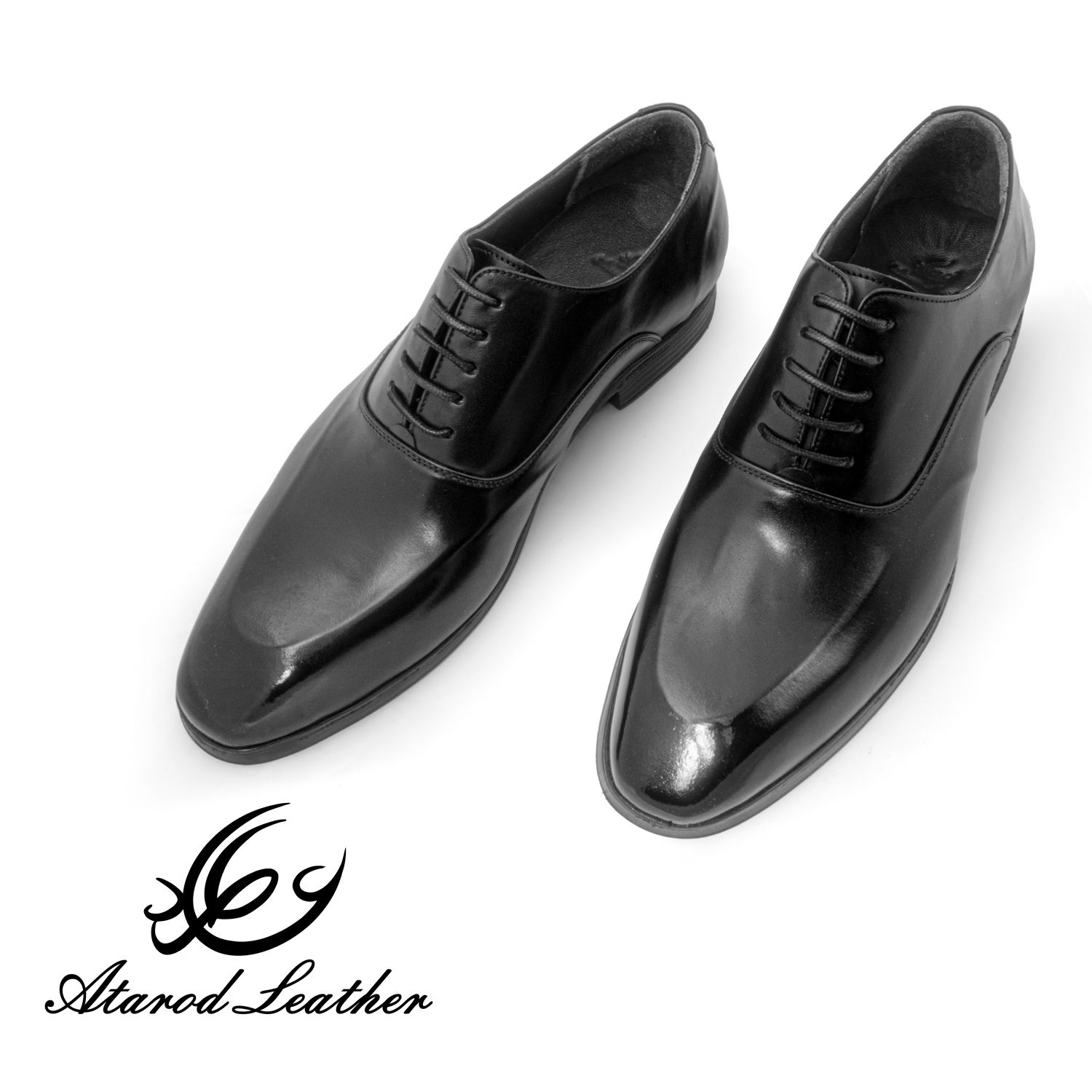 کفش مردانه چرم عطارد مدل چرم طبیعی کد SH275 - - 7