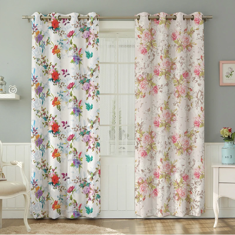 پرده نیروانا طرح مدرن  مدل هازان کد 4600 سایز 140×280 سانتی متر