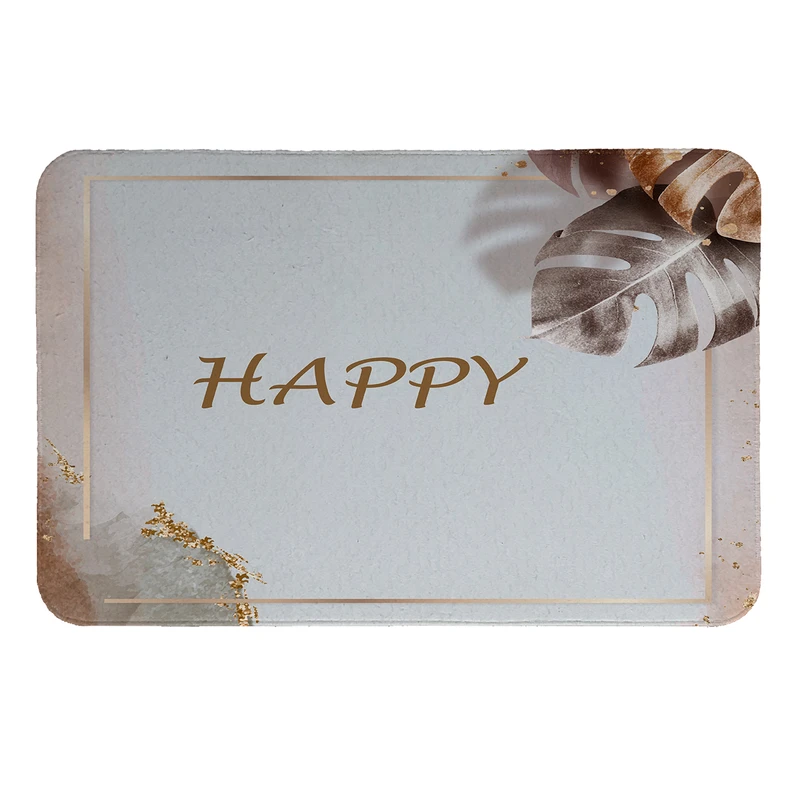 پادری  طرح Happy کد 8655 سایز 50 × 70 سانتی متر