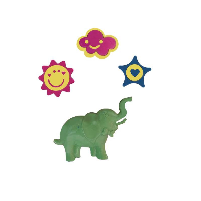 پاک کن مدل فیل کد E-1631 مجموعه 4 عددی 