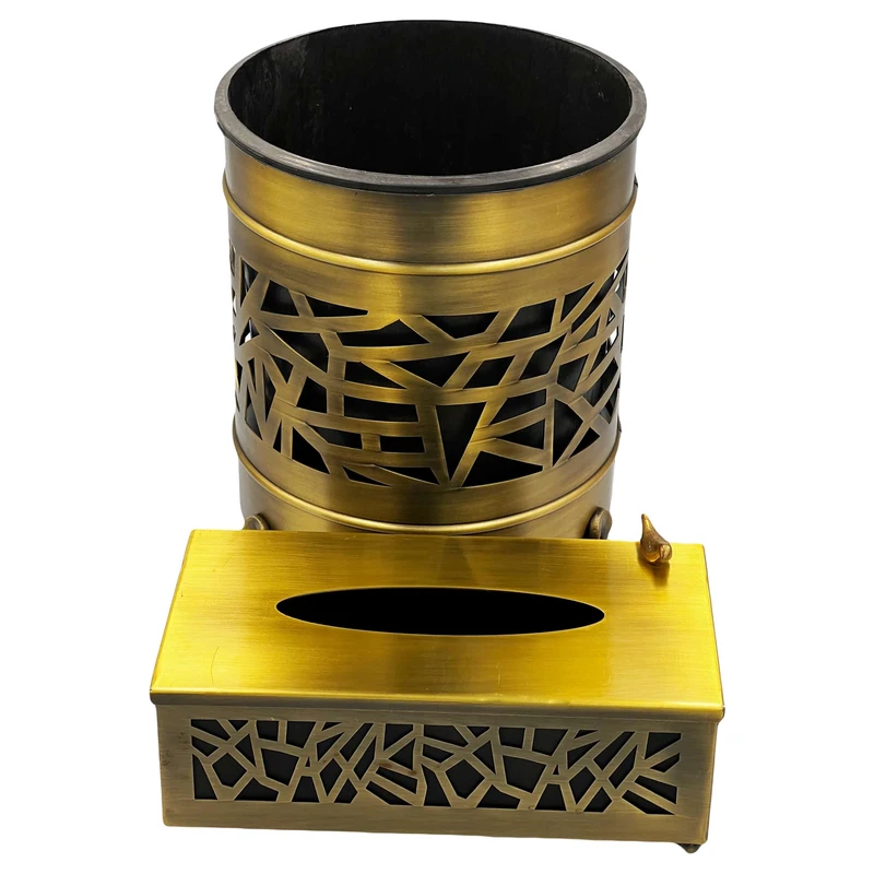 عکس شماره 5 : سطل و جای دستمال کاغذی مدل لیزری کد 3003