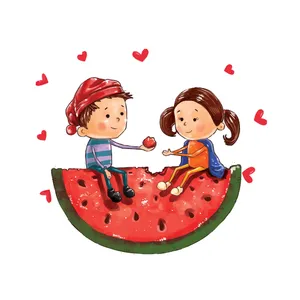 استیکر پارچه و لباس مدل یلدا