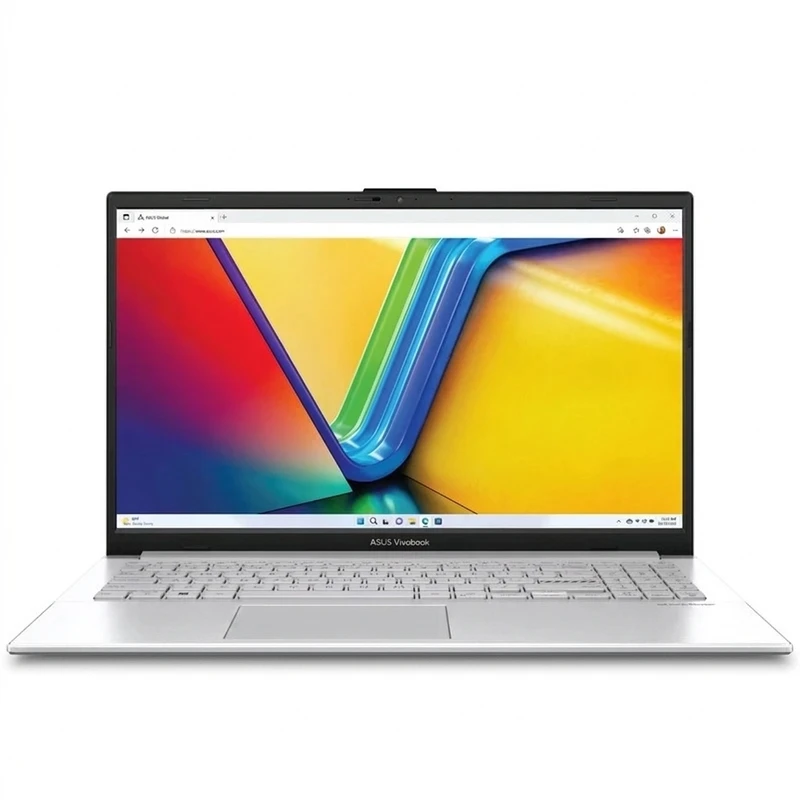 لپ تاپ 15.6 اینچی ایسوس مدل Vivobook Go 15 E1504FA-NJ009-R5 7520U-8GB LPDDR5-512GB SSD-TFT