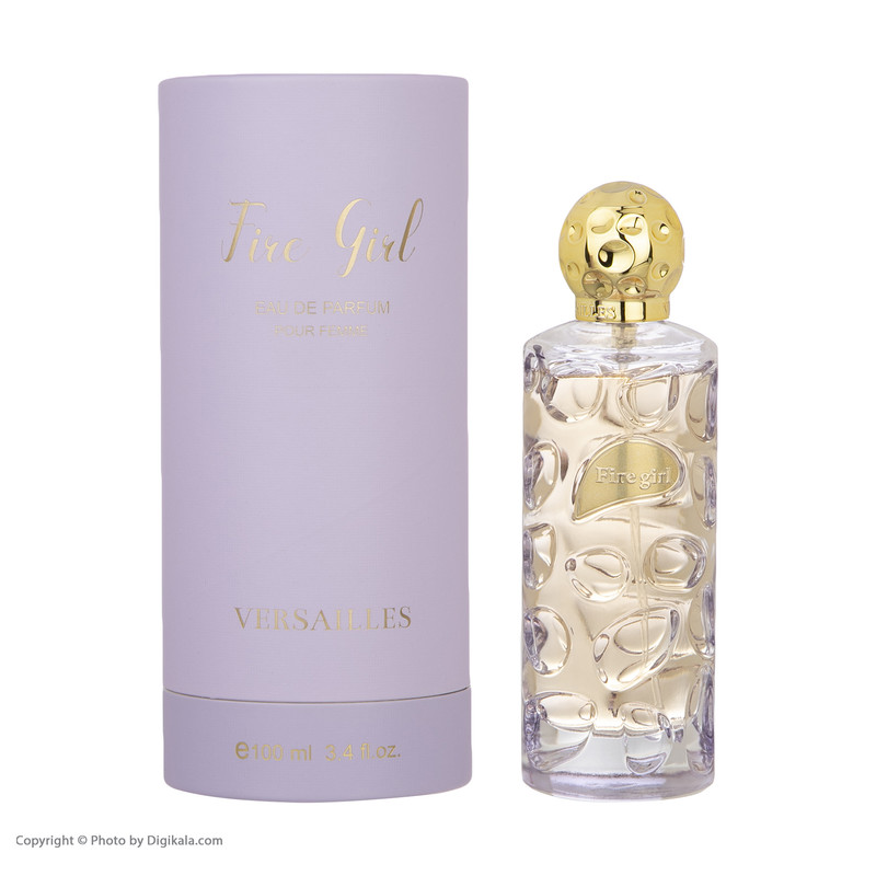ادو پرفیوم زنانه ورسای مدل FIRE GIRL حجم 100 میلی لیتر