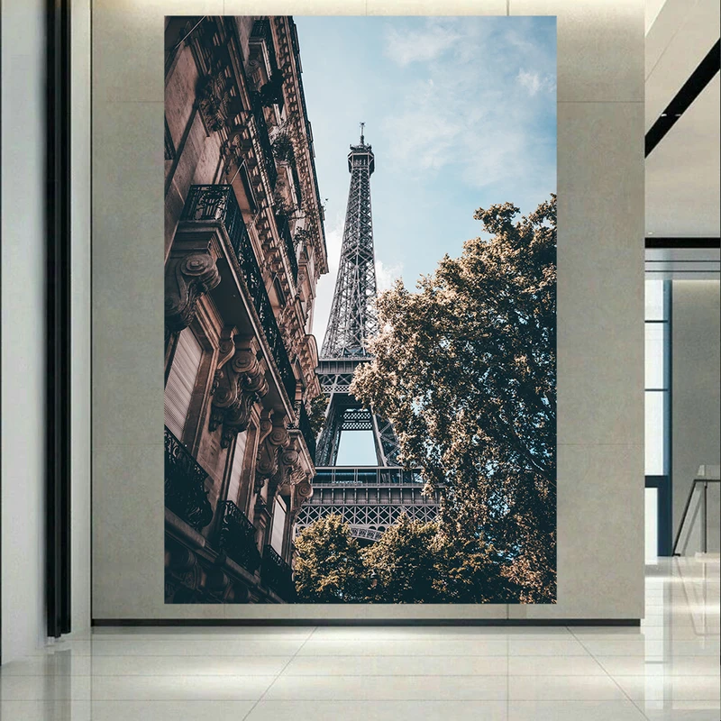 تابلو بوم طرح برج ایفل فرانسه کد AR4790