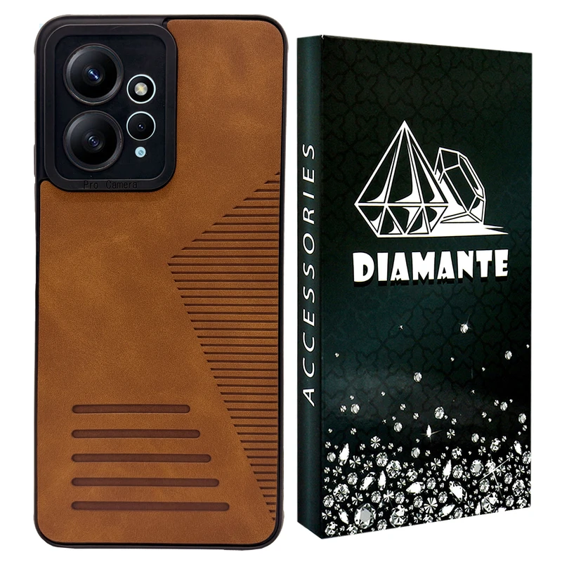 کاور دیامانته مدل Soft Navy مناسب برای گوشی موبایل شیائومی Redmi Note 12 4G