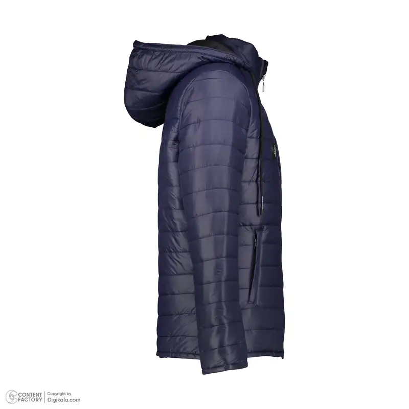 کاپشن مردانه مدل شمعی رنگ سرمه ای