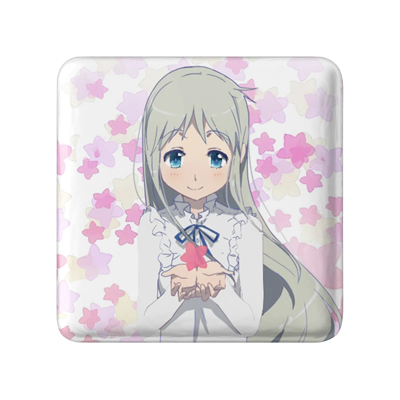 مگنت خندالو طرح میکو هونما انیمه آنوهانا مدل مربعی کد 31982