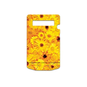 MAHOOT Yellow-Flower Cover Sticker for BlackBerry Porsche Design P9981