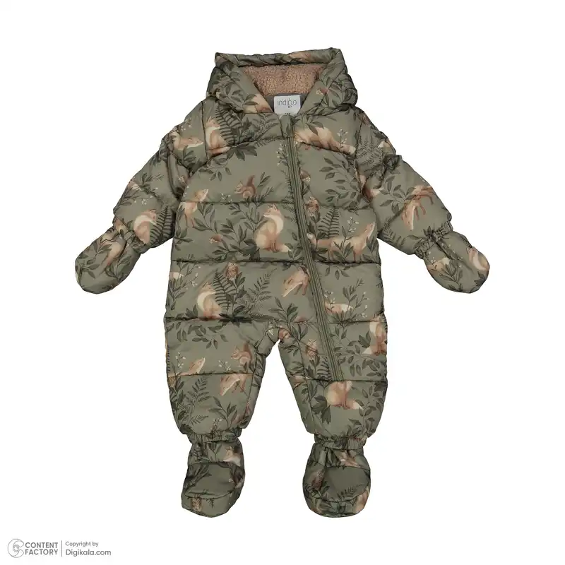 ست 3 تکه لباس نوزادی ایندیگو مدل 23257