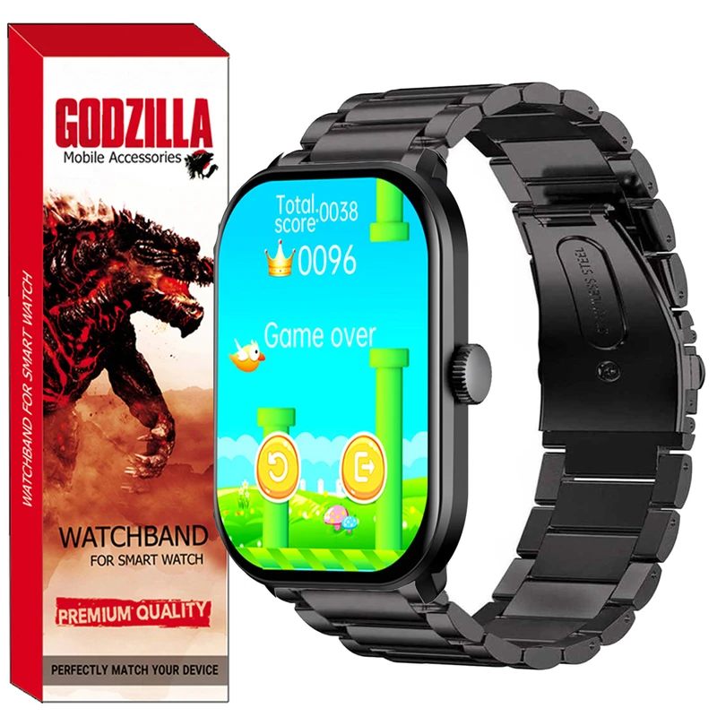 بند گودزیلا مدل 3BID مناسب برای ساعت هوشمند گلوریمی GS1 PRO 2023