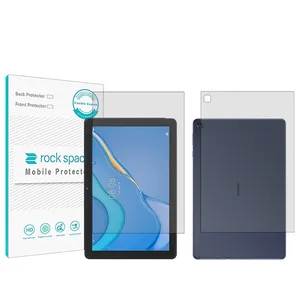 Rockspace HyGEL transparent screen protector suitable for Huawei C3 9.7 tablet along with phone back protector