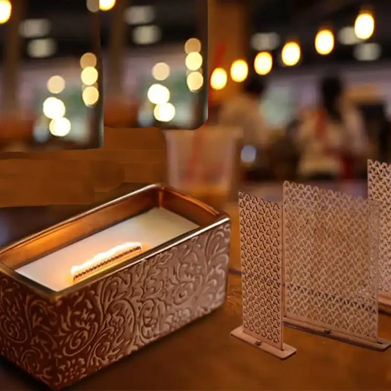 فیتیله چوبی مدل شومینه بسته 5 عددی