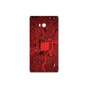 MAHOOT Red Printed Circuit Board Cover Sticker for Nokia Lumia 930