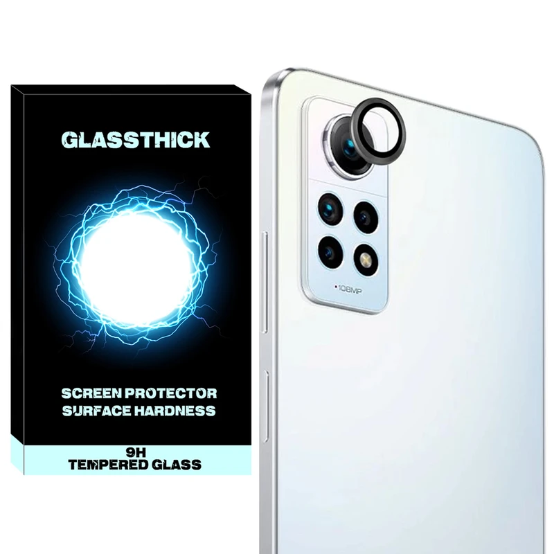 محافظ لنز دوربین گلستیک مدل Ring-Metal-GL مناسب برای گوشی موبایل شیائومی Redmi Note 12 Pro 4G
