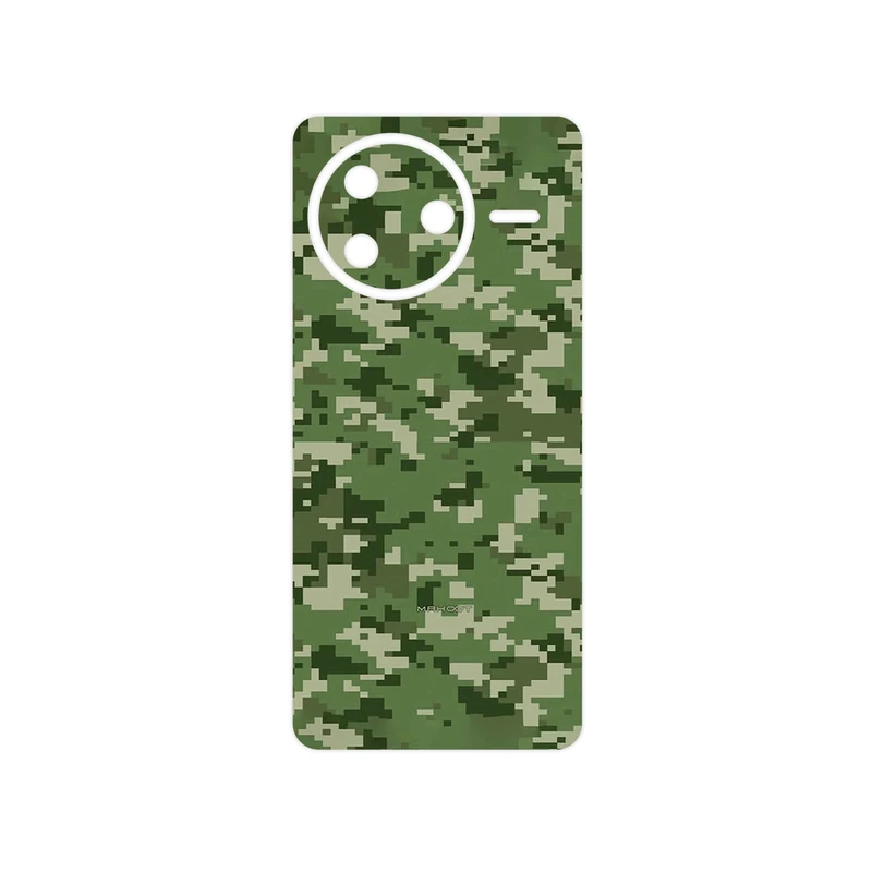 برچسب پوششی ماهوت مدل Army_Green_Pixel مناسب برای گوشی موبایل شیائومی Poco F7 Pro