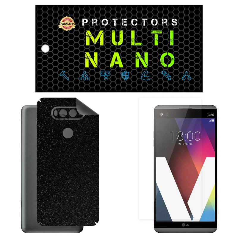 محافظ صفحه نمایش مولتی نانو مدل X-SFG مناسب برای گوشی موبایل ال جی V20 به همراه برچسب پوششی