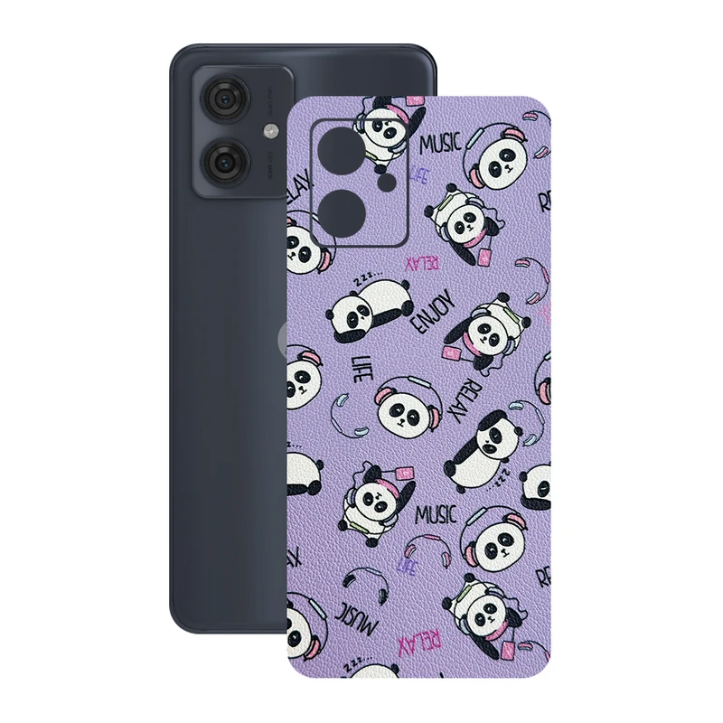برچسب پوششی ریمکس مدل Leth طرح پاندا مناسب برای گوشی موبایل موتورولا Moto G54