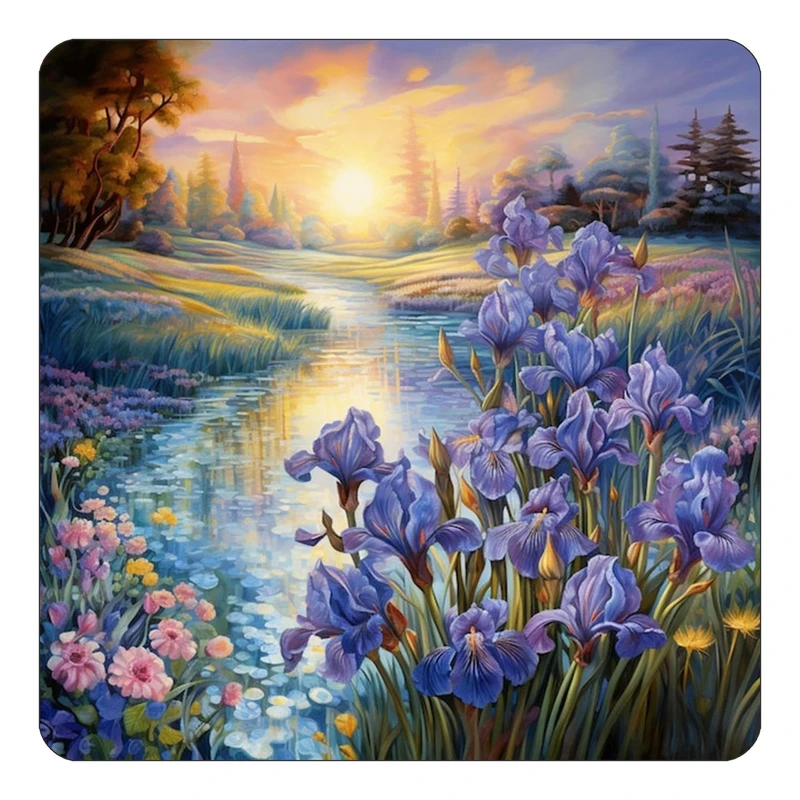 مگنت کاکتی طرح نقاشی رنگ روغن مدل mp72221