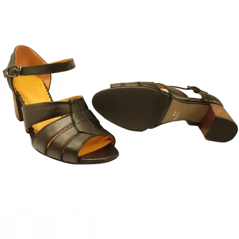 صندل زنانه مدل چرم طبیعی کد 598.1