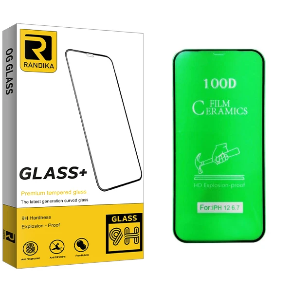 محافظ صفحه نمایش راندیکا مدل GLD مناسب برای گوشی موبایل اپل iPhone 12 Pro MAX