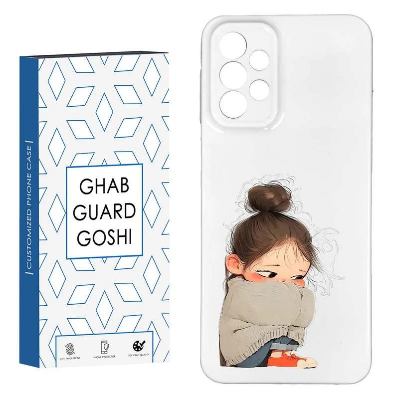 کاور قاب گارد گوشی طرح فانتزی دختر ملوس  کد HARD-04   مناسب برای گوشی موبایل سامسونگ GALAXY A73