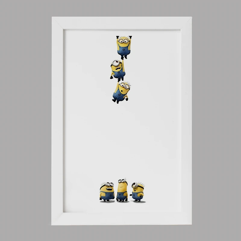 تابلو خندالو مدل مینیون‌ها (Minions) کد F3384