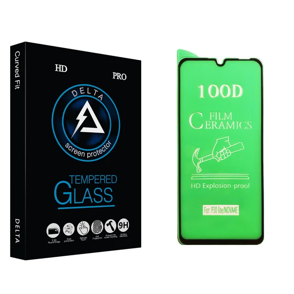 محافظ صفحه نمایش سرامیکی دلتا مدل HD مناسب برای گوشی موبایل هوآوی P 30 lite