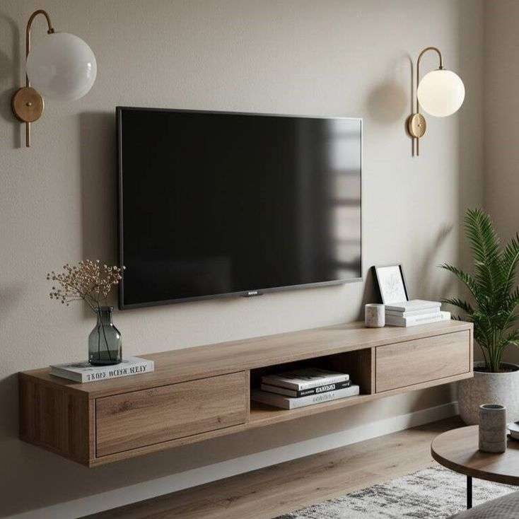 میز تلویزیون مدل 2115 مناسب برای تلویزیون تا 75 اینچ