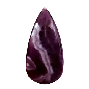 سنگ زینتی آمیتیست مدل نگین اشکی کد RTM-AM015-W37