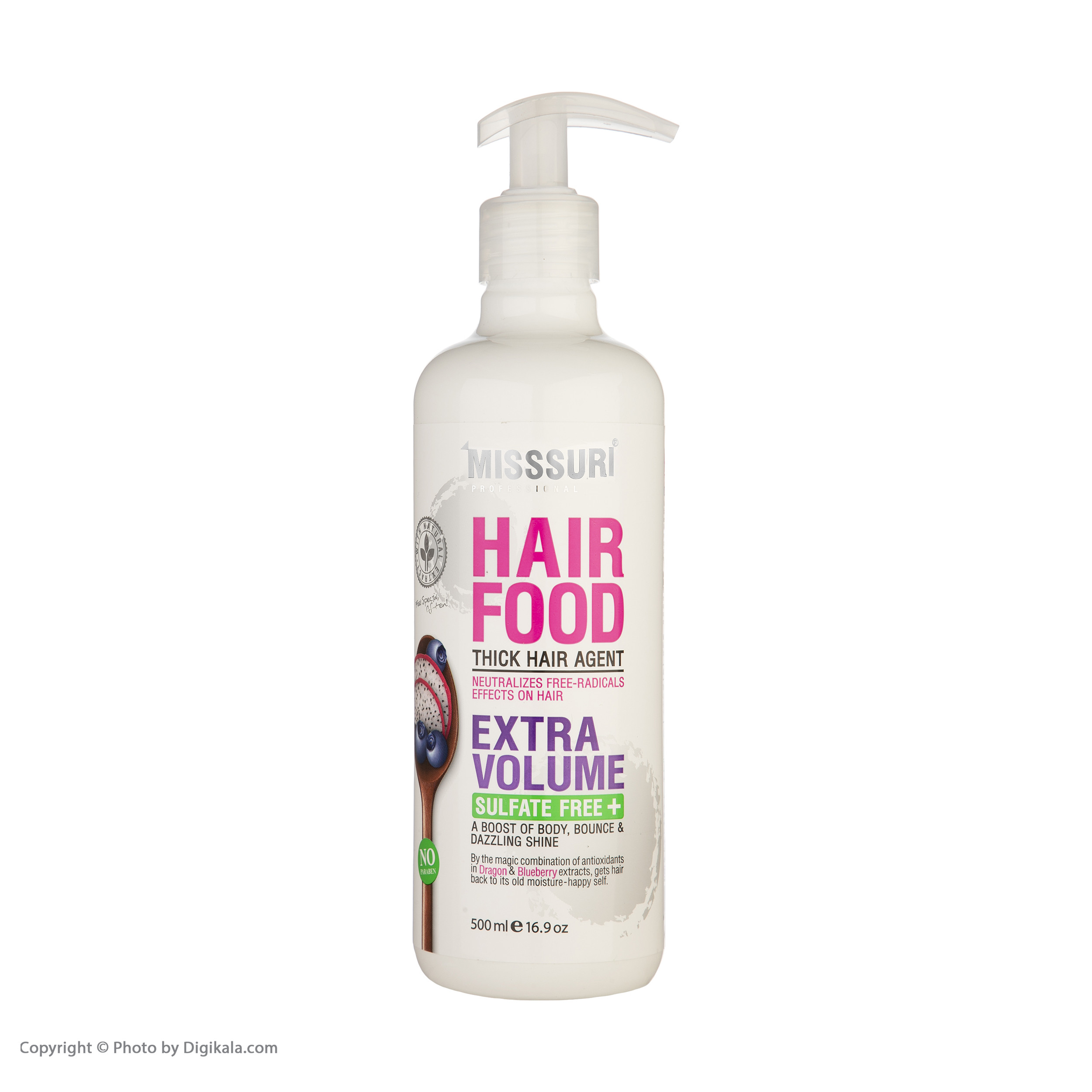 ماسک مو میسوری مدل EXTRA VOLUME حجم 500 میلی لیتر ماسک مو میسوری مدل EXTRA VOLUME حجم 500 میلی لیتر