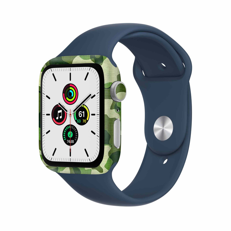 برچسب ماهوت طرح Army_Green مناسب برای اپل واچ Watch Se 44mm