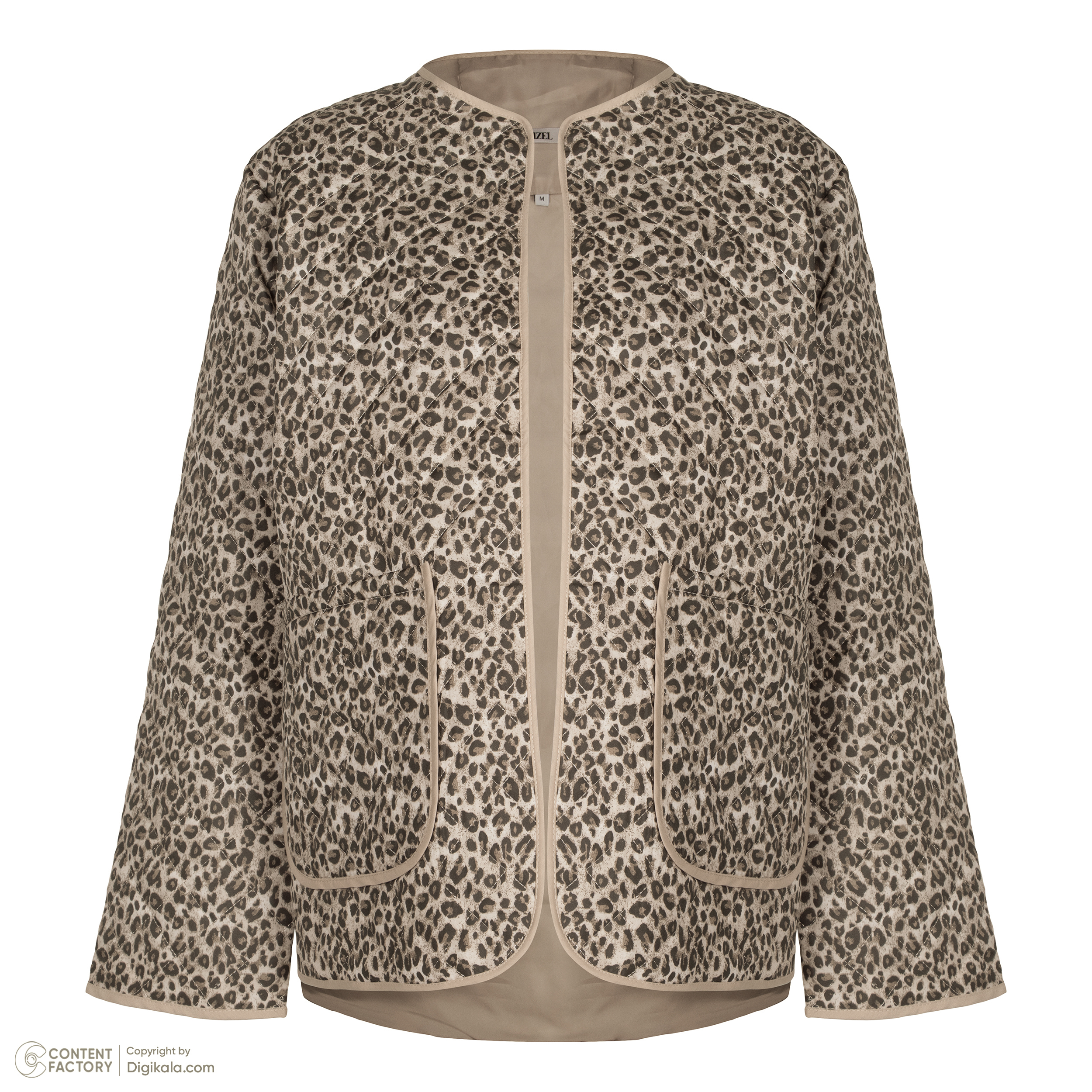 کاپشن زنانه نیزل مدل 0078-026 رنگ قهوه ای