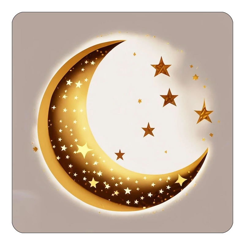 مگنت کاکتی طرح ماه و ستاره مدل mp52367