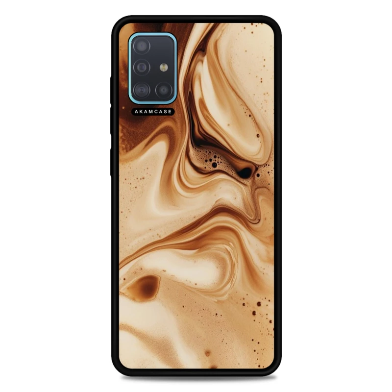 کاور آکام مدل AMC-WSGA51-COFFEE-3 مناسب برای گوشی موبایل سامسونگ Galaxy A51