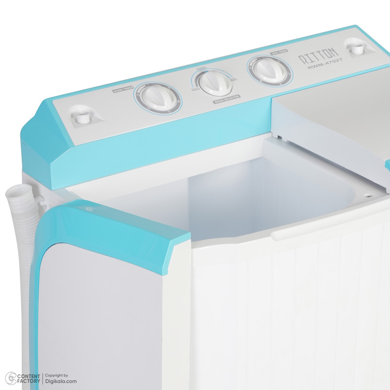 ماشین لباسشویی نیمه اتوماتیک ریتون مدل RWM-4702 ظرفیت ۴.۵ کیلوگرم
