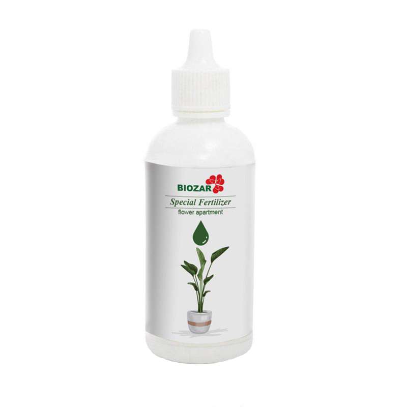 کود کامل قطره ای تقویتی رشد بیوزر کد B-01 حجم 100 میلی لیتر