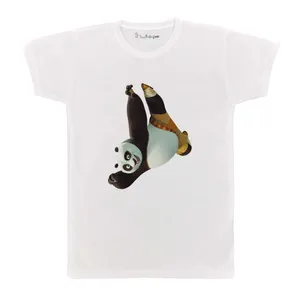 تی شرت بچگانه پرمانه طرح پاندای کونگ فو کار کد pmt.4571