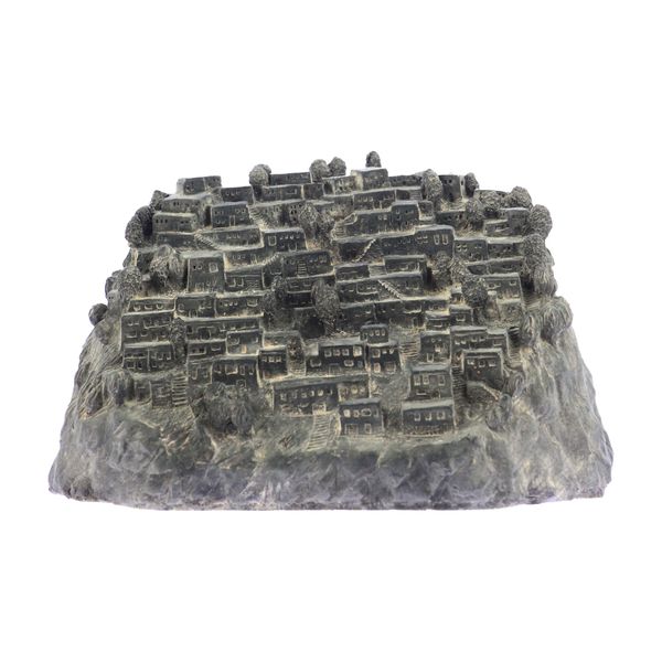 مجسمه تندیس و پیکره شهریار مدل ماکت ماسوله کد MO3120